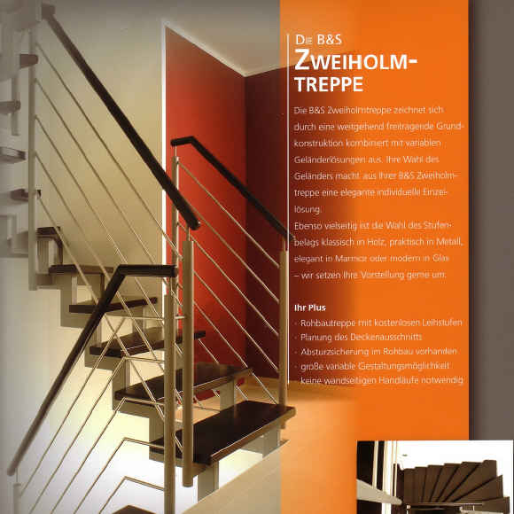 Zweiholmtreppe